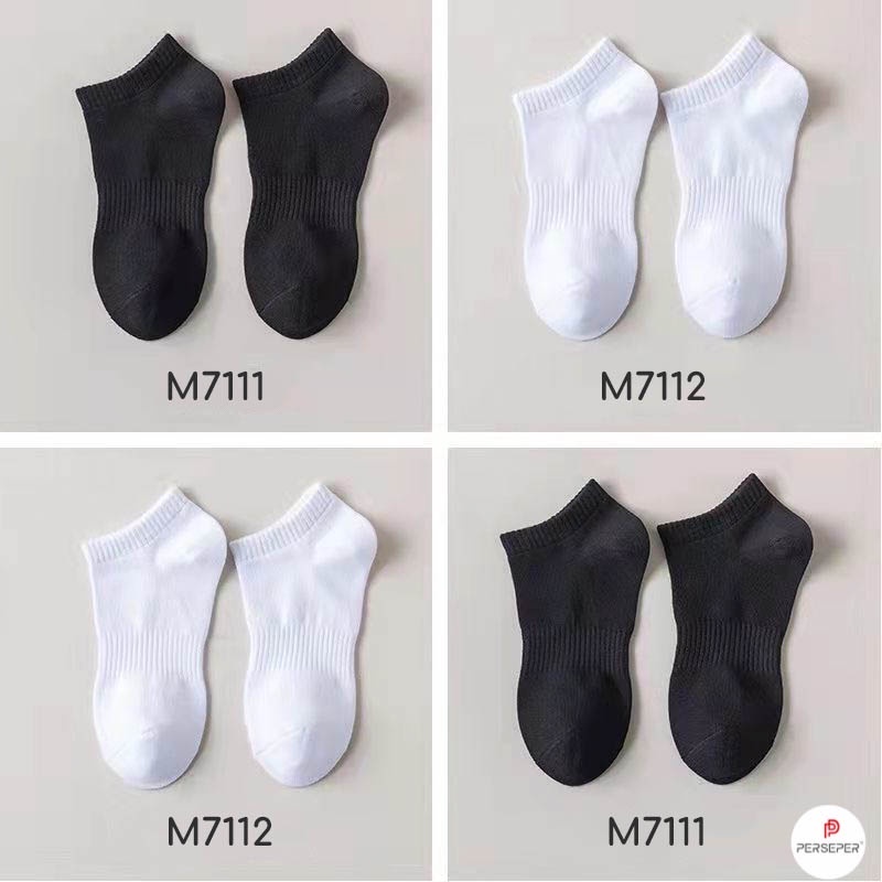 Tất vớ nam nữ chất liệu vải co giãn bốn chiều, kiểu dáng trơn phong cách hiện đại