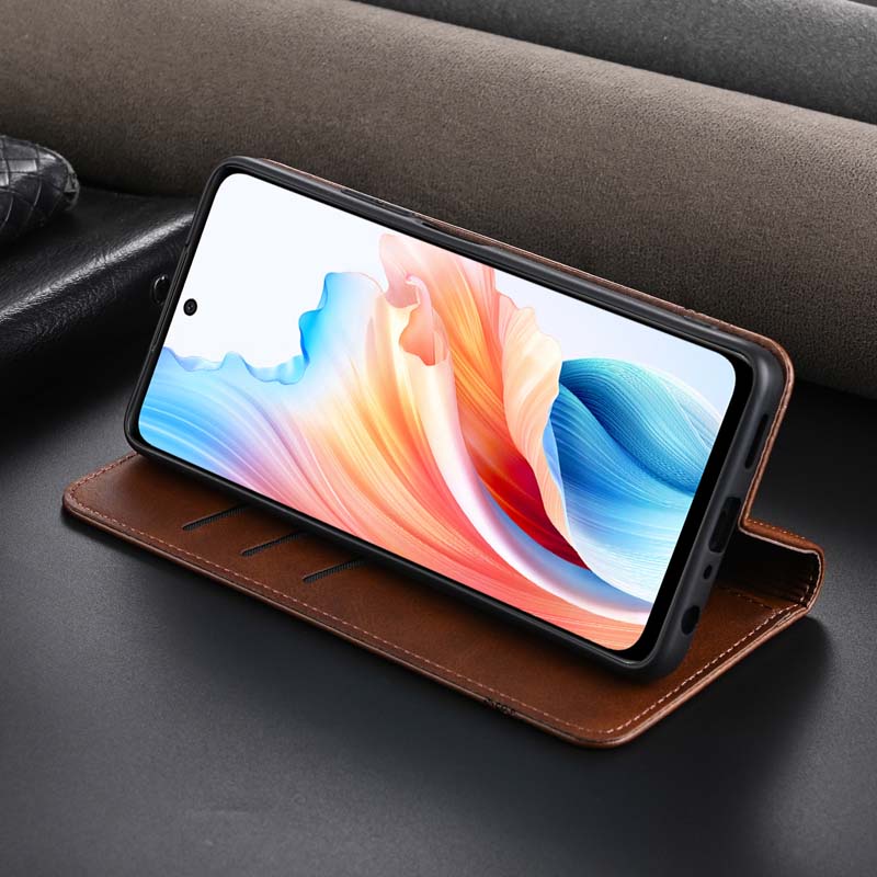 Bao Da pu Điện Thoại Nắp Lật Nam Châm Kiêm Ví OPPO A79 5G A2 Pro A91 A92 A93s A53s A72 A35 A15 A15s case a2pro cover