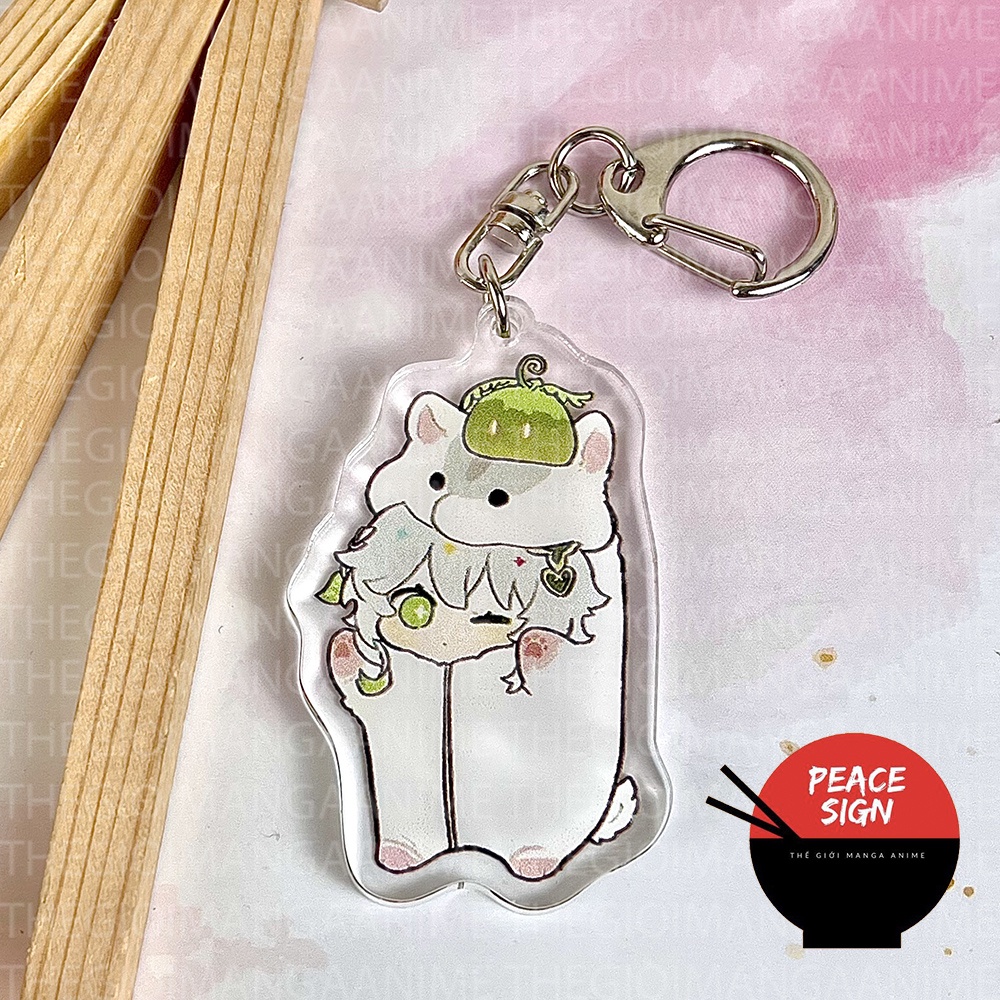 Móc khóa GENSHIN IMPACT game quà tặng chibi mica anime xinh xắn arcylic dễ thương