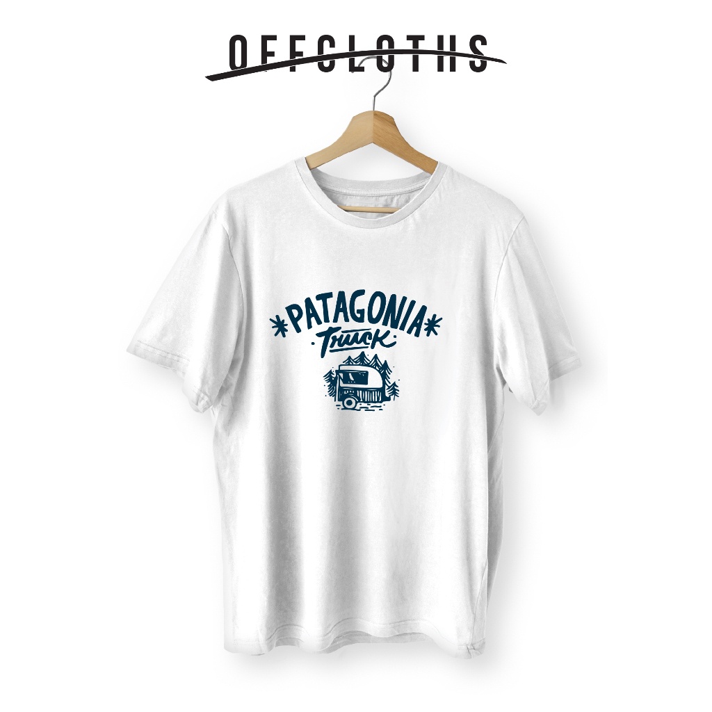 Áo Thun Thương Hiệu In Hình Xe Tải patagonia baju lelaki perempuan!! 100% cotton 100%