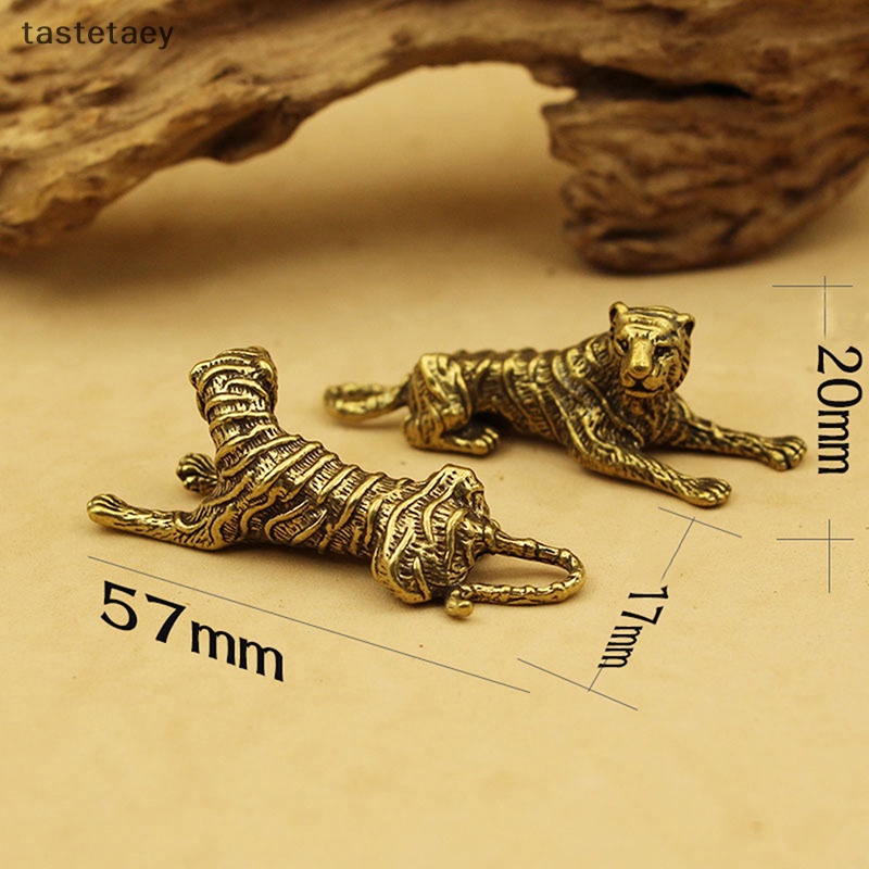 Tượng Hổ 3d mini Bằng Đồng Thau Trang Trí Nhà Cửa