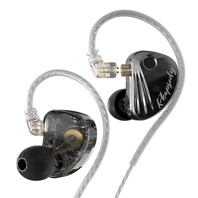 CCA Rhapsody 2DD+4BA Hybrid IEM Tai nghe Hi-Fi Tai nghe có dây với cáp có thể tháo rời