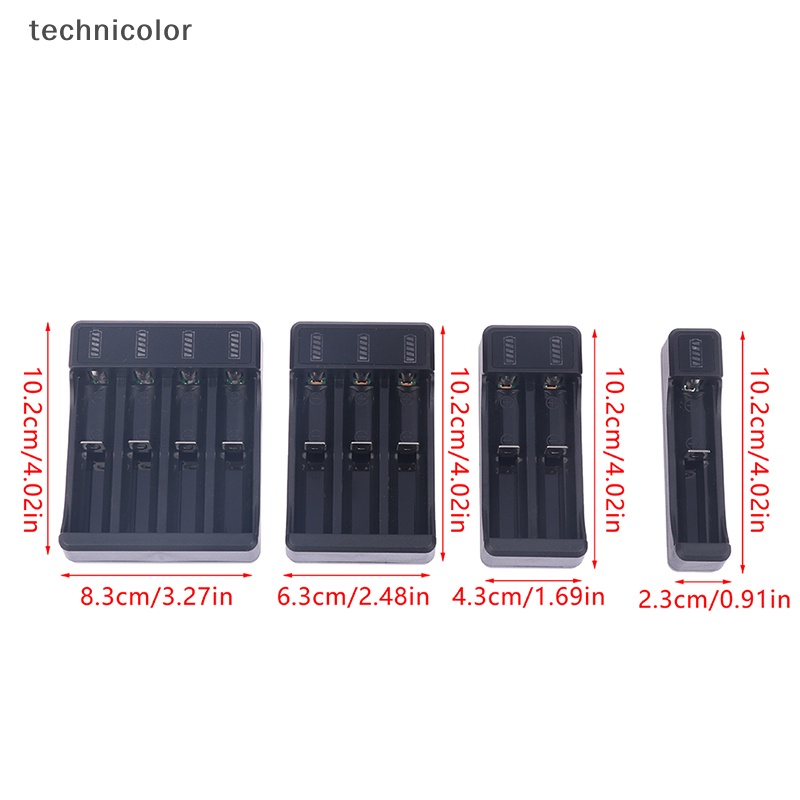 Đang Giảm Giá 4 Khe Cắm Sạc Nhanh 18650 / 14500 4.2v