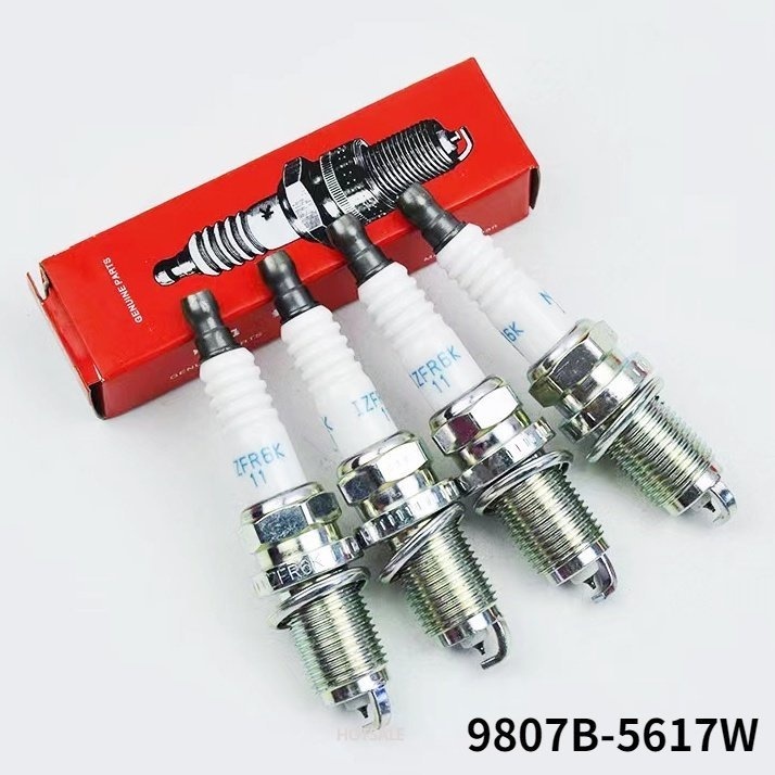 Set 4 Bugi Iridium 9807B-5617W IZFR6K11 Cho Xe Honda Accord Civic Element Acura