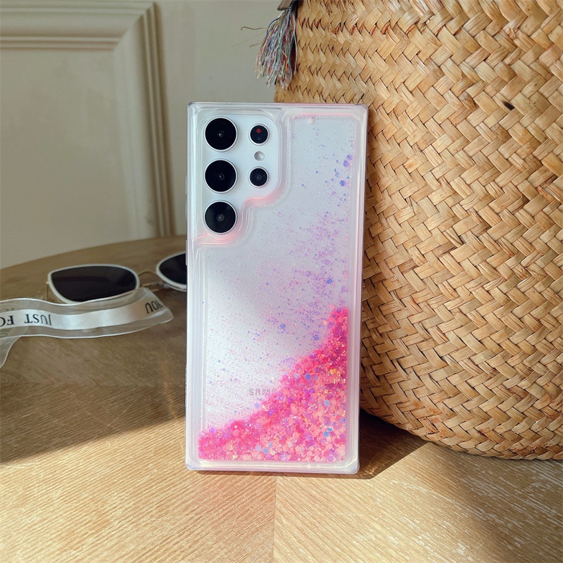 Bao Da Điện Thoại Phối Cát Chảy Cho samsung s23fe s22 + samsung s23 ultra galaxy s23 + s22 ultra s21 ultra s21fe note 20 ultra s20fe Ốp