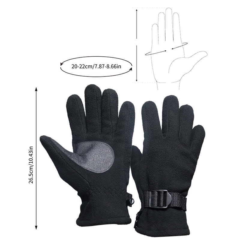 Ht Đôi Găng Tay Trượt Tuyết Trượt Tuyết Chống Nước Có Thể Chạm Màn Hình Cảm Ứng Cho Nam Nữ