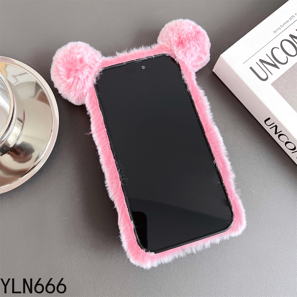 Vivo Ốp Điện Thoại Đính Bóng Lông Dễ Thương Cho Vivoy36 y35 y27 y22 y21 y75 y55 y77 y72 y21t y52 y30 y50 y22s y33s