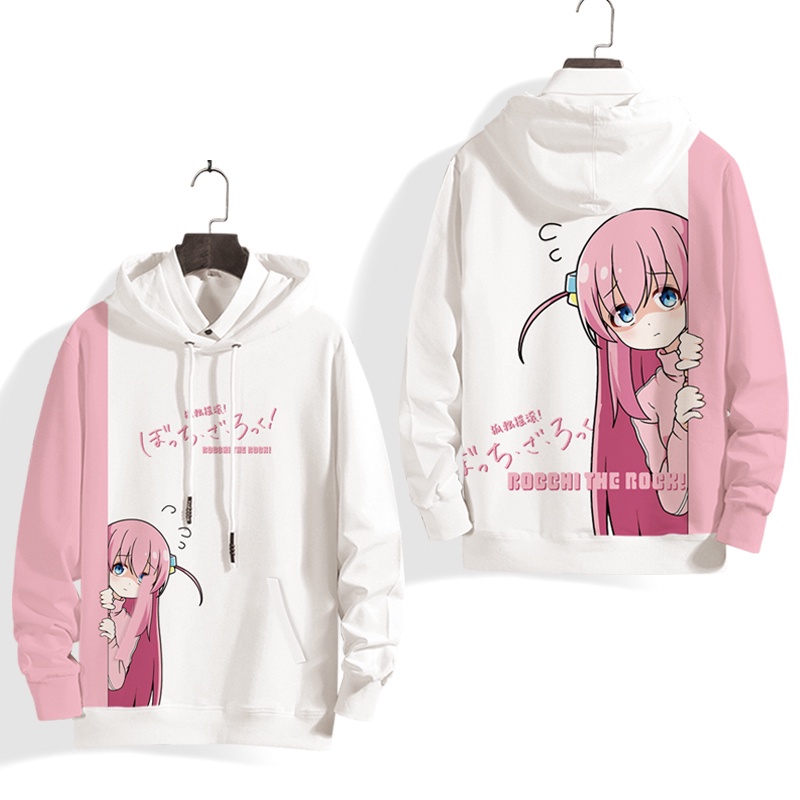 Áo hoodie Tay Dài Hóa Trang Nhân Vật anime bocchi the rock 3d Thời Trang Cho Nữ