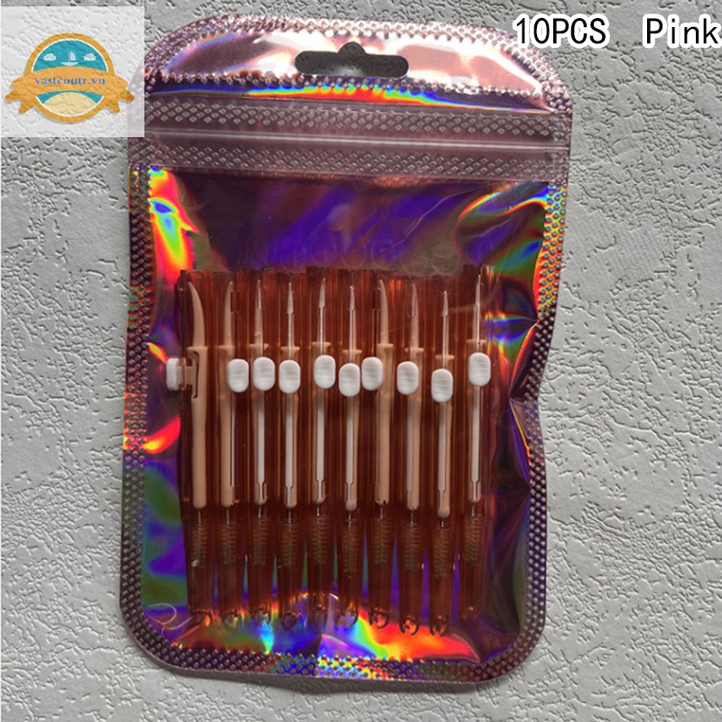 Set 5-10 Bàn Chải Vệ Sinh Lỗ Thông Điện Thoại Đa Năng Có Thể Tái Sử Dụng