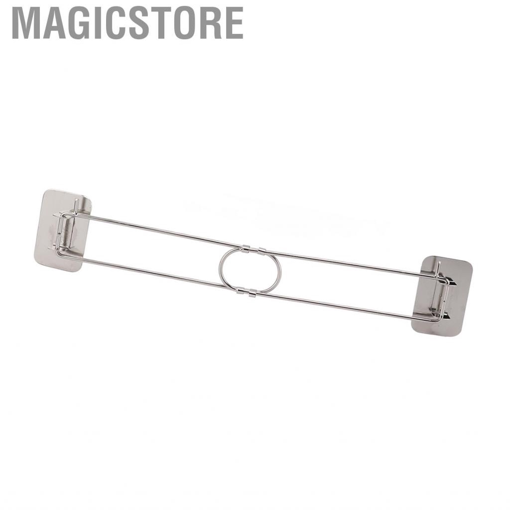 Magicstore RV Corner Storage Bar Stainless Steel Adjustable Rod W/Hook US