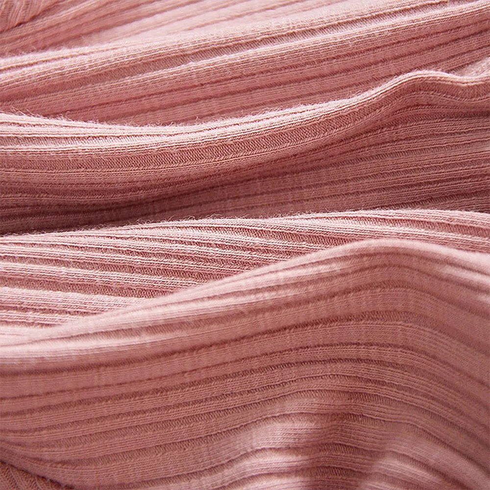 Đầm tay dài thun gân voan nhiều tầng cho bé gái