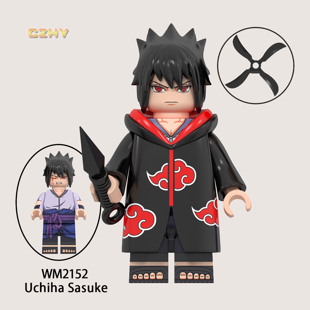 Mô Hình Nhân Vật sasuke Kaimaro uchiha itachi hohzuki suigetsu uzumaki wm6113 Bằng Nhựa