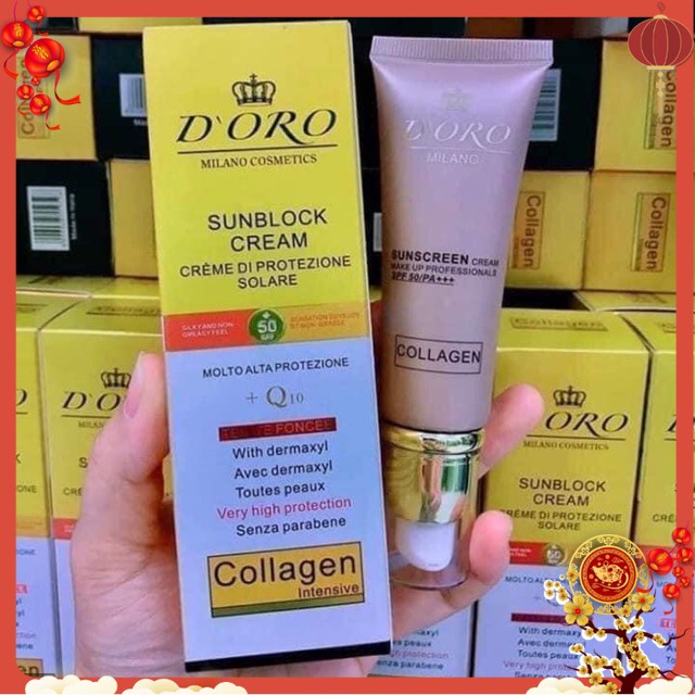 KEM CHỐNG NẮNG,DƯỠNG TRẮNG LÀM SÁNG DA,CHỐNG ĐEN SẠM,LÃO HÓA DA DORO