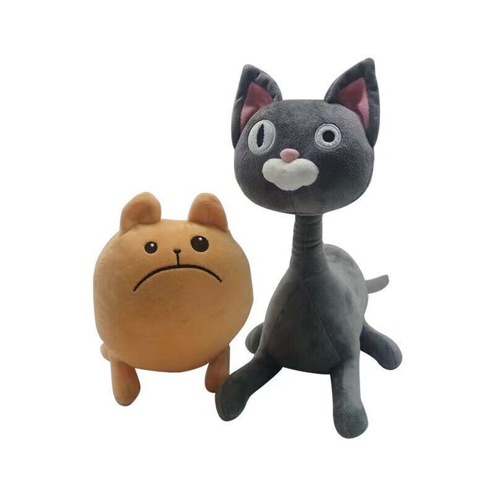 Noodle and Bun Plush Dolls Noodle Cat Bun Dog Stuffed Toys For Kids Home Decor Baby Educational Toys Gifts