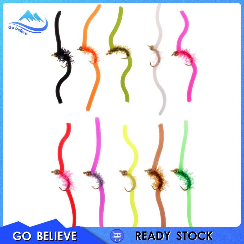 Bộ 5 Mồi Câu Cá An juan Triout Sâu Loại Ruồi 1