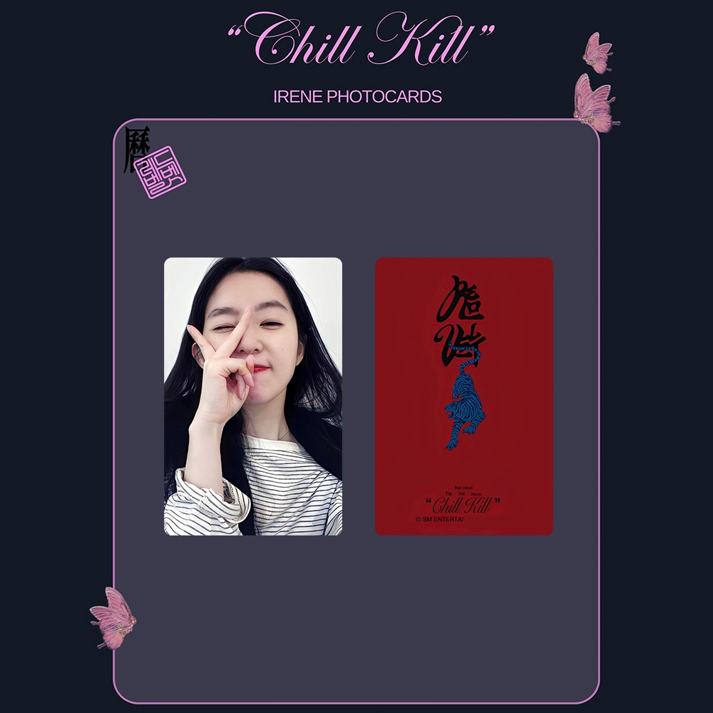 Bộ Sưu Tập Thẻ Bài kpop red velvet chill kill apple