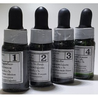 Bộ sản phẩm bio nock chăm sóc cá cảnh thái lan 1-2-3-4