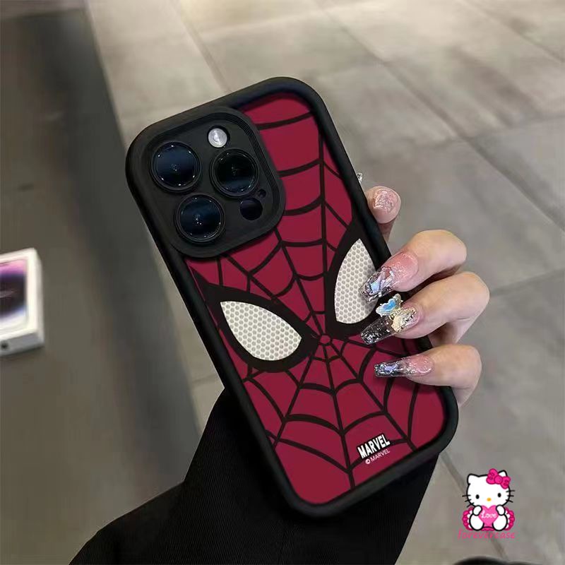 Thời Trang Ốp Điện Thoại Mềm Hình Người Nhện Cho realme c35 c55 c25y c53 c15 c25s c21 c25 c20a c12 c21y c20 c33 c31 c30 c51 c11 11 8i 5 5i 6i