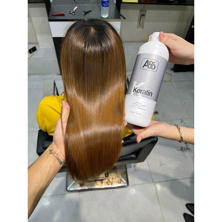 Keratin A86 Italy phục hồi tóc hư tổn, tóc nhũn chai 1000ml