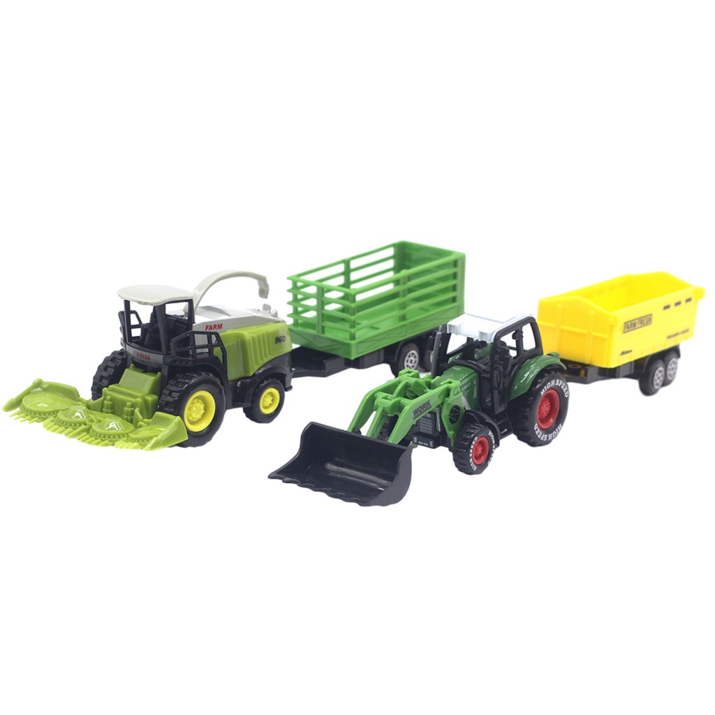 Bộ Đồ Ngủ Thời Trang Cá Tính Trẻ Trung| Bộ Đồ Chơi Xe Nông Trại Hạng Nặng Với Khớp Di Chuyển Phù Hợp Làm Quà Hoàn Hảo Cho Bé Trai 1 55 Mẫu Xe Tải die-Cavester harvester Meneast asian
