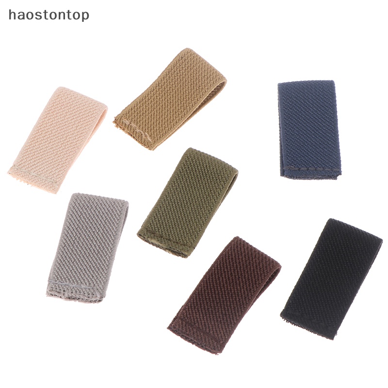 Haostontop Set 2 Dây Đai Co Giãn Đeo Ba Lô Có Vòng Nhẫn Sợi Chéo Cố Định Ngoài Trời