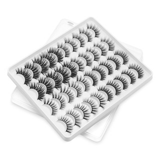 Set 20 cặp lông mi giả 3d mềm mại tự nhiên