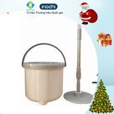 Bộ cây lau nhà thông minh tự vắt tròn xoay 360 SM-31 chính hãng Inochi