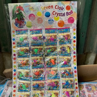 Vỉ 24 gói hạt nở tinh thể