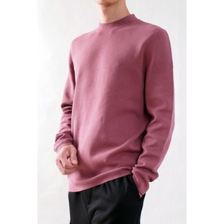 Áo len cotton xuất Nhật dài tay cổ 3 phân