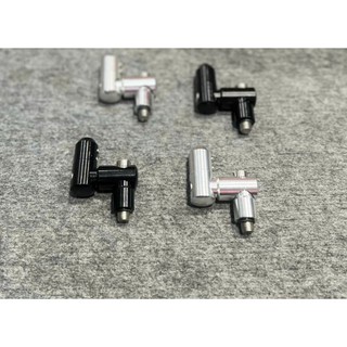 Bộ chân kiếng xoay 360 chữ z nhôm đặc hàng cao cấp cnc nguyên khối kèm ốc 304 + ron xoay