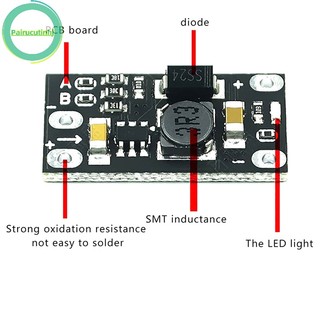 1 bảng mạch tăng áp dc-dc mini 3.7v thành 12v