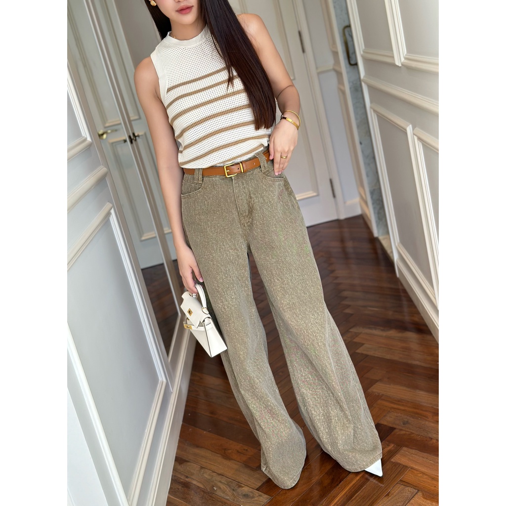 Quần jeans ống suông BASIC EGAN PANTS