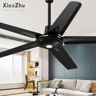 xiaozhubangchu Quạt Trần Bằng Sắt Ba Cánh Kiểu Kim Cương Cho Phòng Khách / Trường Học