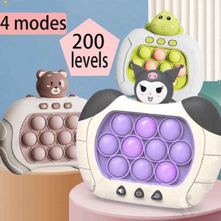Sanrio máy chơi game cầm tay kuromi melody cinnamoroll pop it