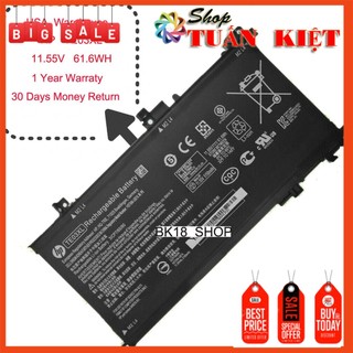 Pin laptop hp omen 15-ax te03xl - 4 cell - hp omen 15-ax000, 15-bc000, te03xl, hstnn-ub7a, 849910-850, 849570-541
