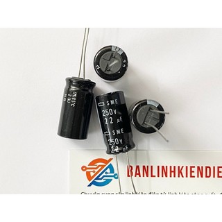 Tụ hoá sme 22uf 250v 85 độ 12.5x25mm