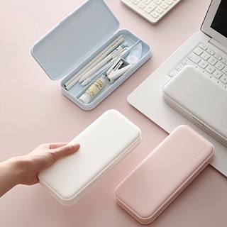  Hộp Đựng Bút Hình Bánh Macaron Phong Cách Muji Đơn Giản Sức Chứa Lớn Đa Năng - TYriyongpin 