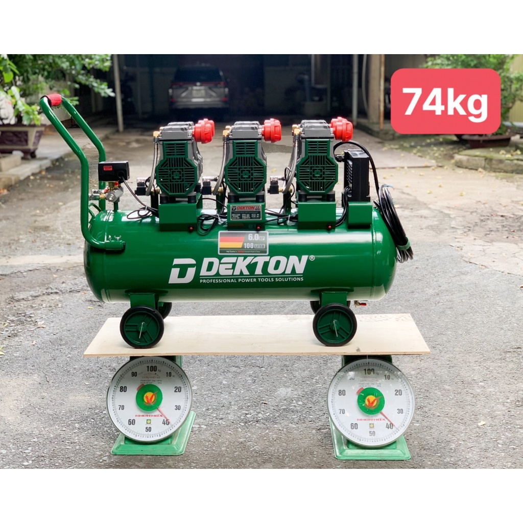 Nén khí Dekton không dầu Model : Dk-AC59100 Chính Hãng Dekton Giá TỐT