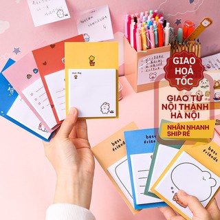 Xấp 30 Tờ Giấy Note Ghi Chú Hình Động Vật Hoạt Hình Xinh Xắn ST270