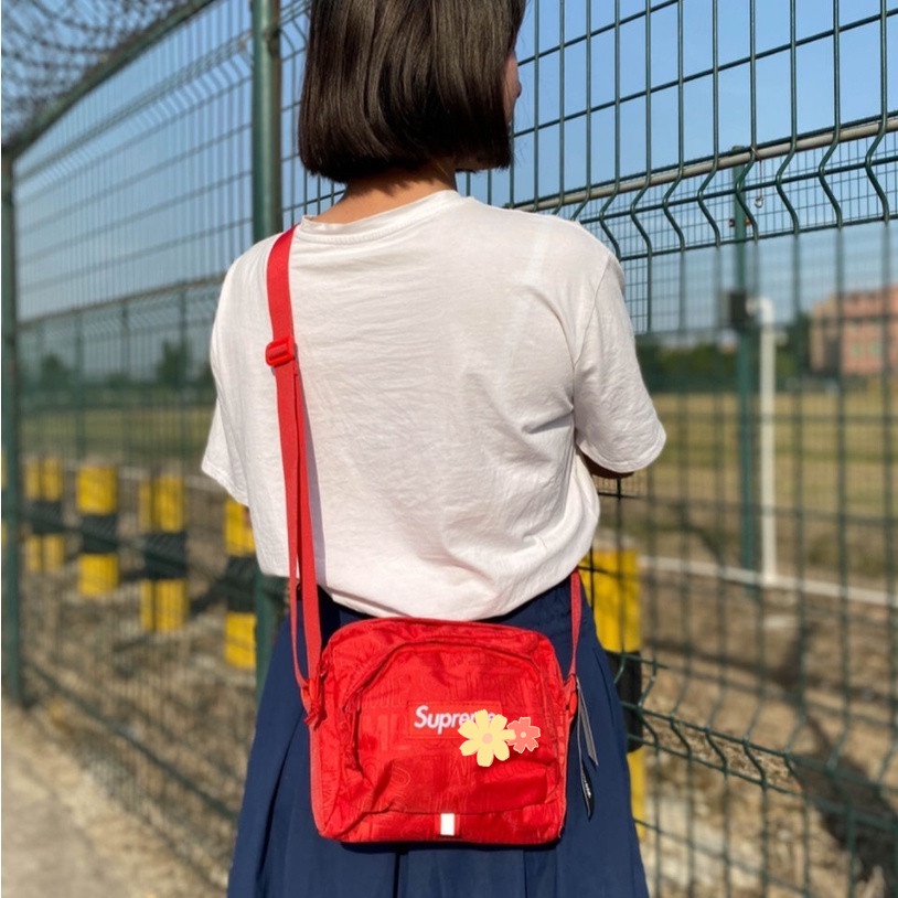 Túi Đeo Hông In logo 19ss46 Thời Trang Đường Phố Cho Nam Và Nữ