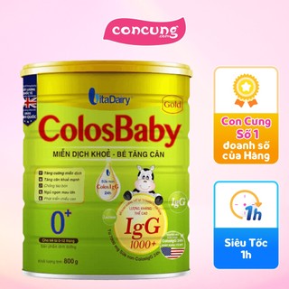Sữa Colosbaby Gold 0+ 800g