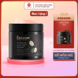 Tẩy da chết Cocoon cà phê body Coffee từ coffee Đắk Lắk 200ml tẩy tế bào chết làm sạch cơ thể