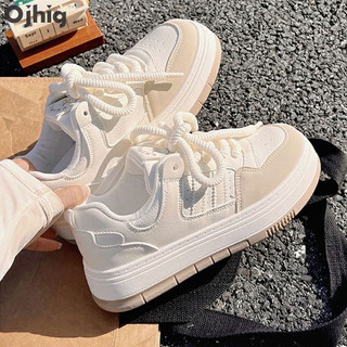 Ojhig Giày Sneaker Đế Dày Thời Trang Thường Ngày Cho Nữ Maillard Dopamine Chính Hãng