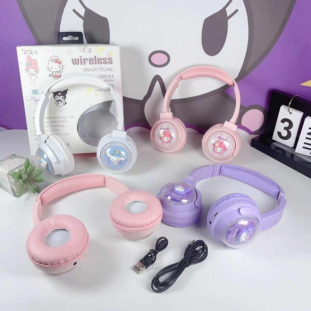 SANRIO Tai nghe không dây Hình Hello Kitty