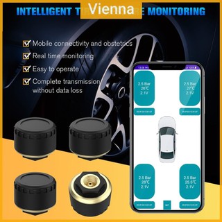 Hệ thống giám sát áp suất lốp tương thích Bluetooth trên ô tô Cảm biến áp suất lốp