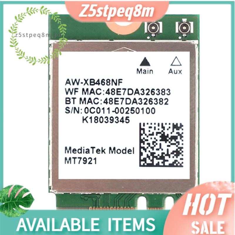 1 Chiếc MT7921 WIFI6 2.4G 5G Thẻ Mạng Gigabit M2 5.2 BT Card Mạng Máy Tính Để Bàn Laptop Tích Hợp Th