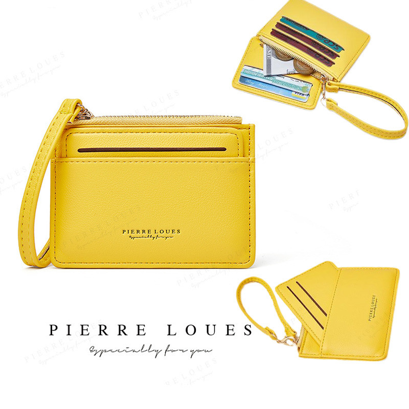 Ví Ngắn Đựng Thẻ Zip Ví Đựng Tiền Xu Nhỏ Ví Nữ Thẻ Ví Nữ