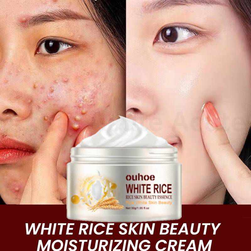 Kem dưỡng trắng da mặt JULYSTAR 30g tinh chất axit hyaluronic gạo trắng làm dịu da