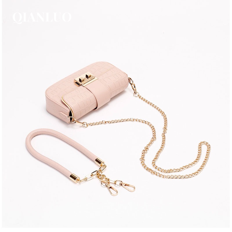 QIANLUO túi xách nữ túi đeo chéo kẹp nách đeo vai 2023NEW GDJ06S 36Z230904