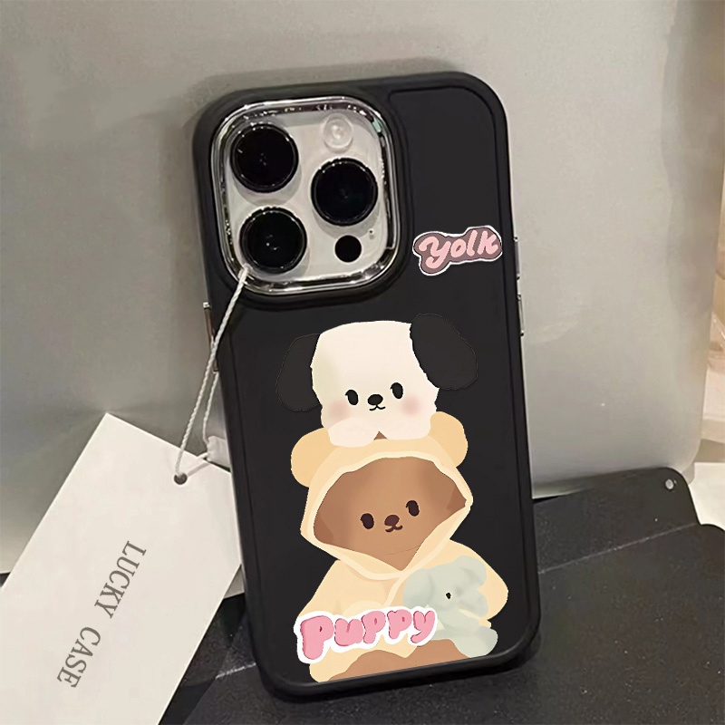 Ốp Điện Thoại Silicon Mềm Chống Sốc Nút Kim Loại Cho iphone 15 pro max 14 pro max 13 12 pro max xs x xr 8 + 7